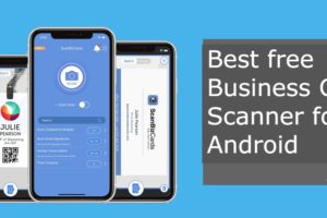 Best free Business Card Scanner for Android