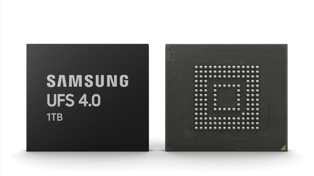 Samsung UFS 4.0 storage, two times faster than current UFS 3.1 storage