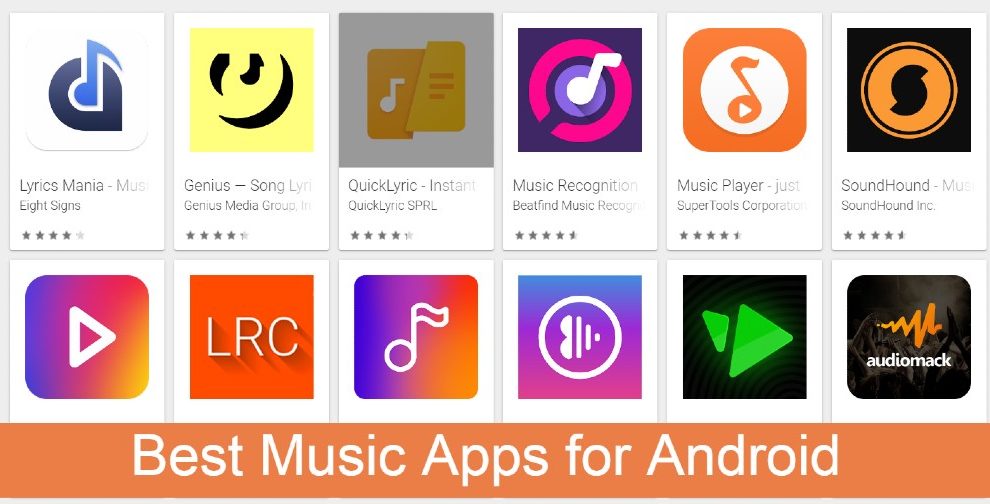 best music apps for android