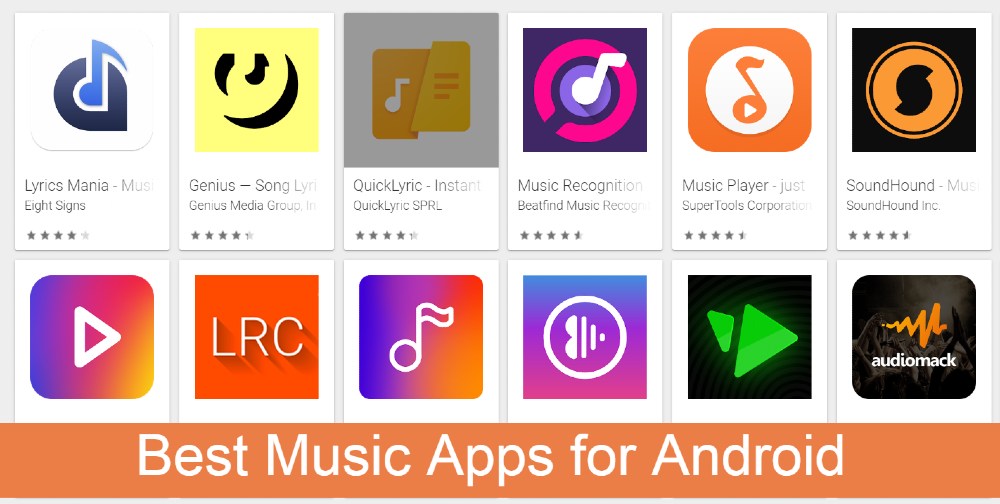 best music apps for android