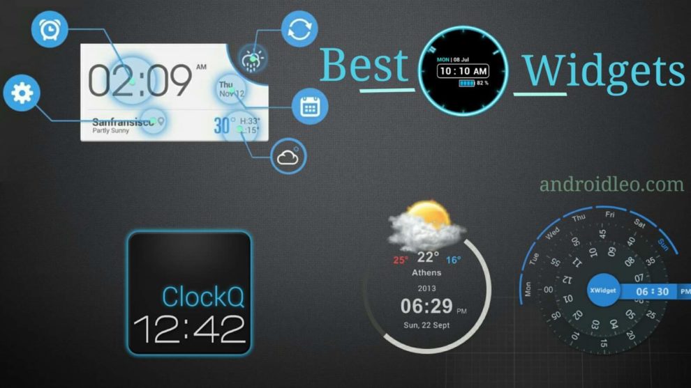 best clock widgets for android
