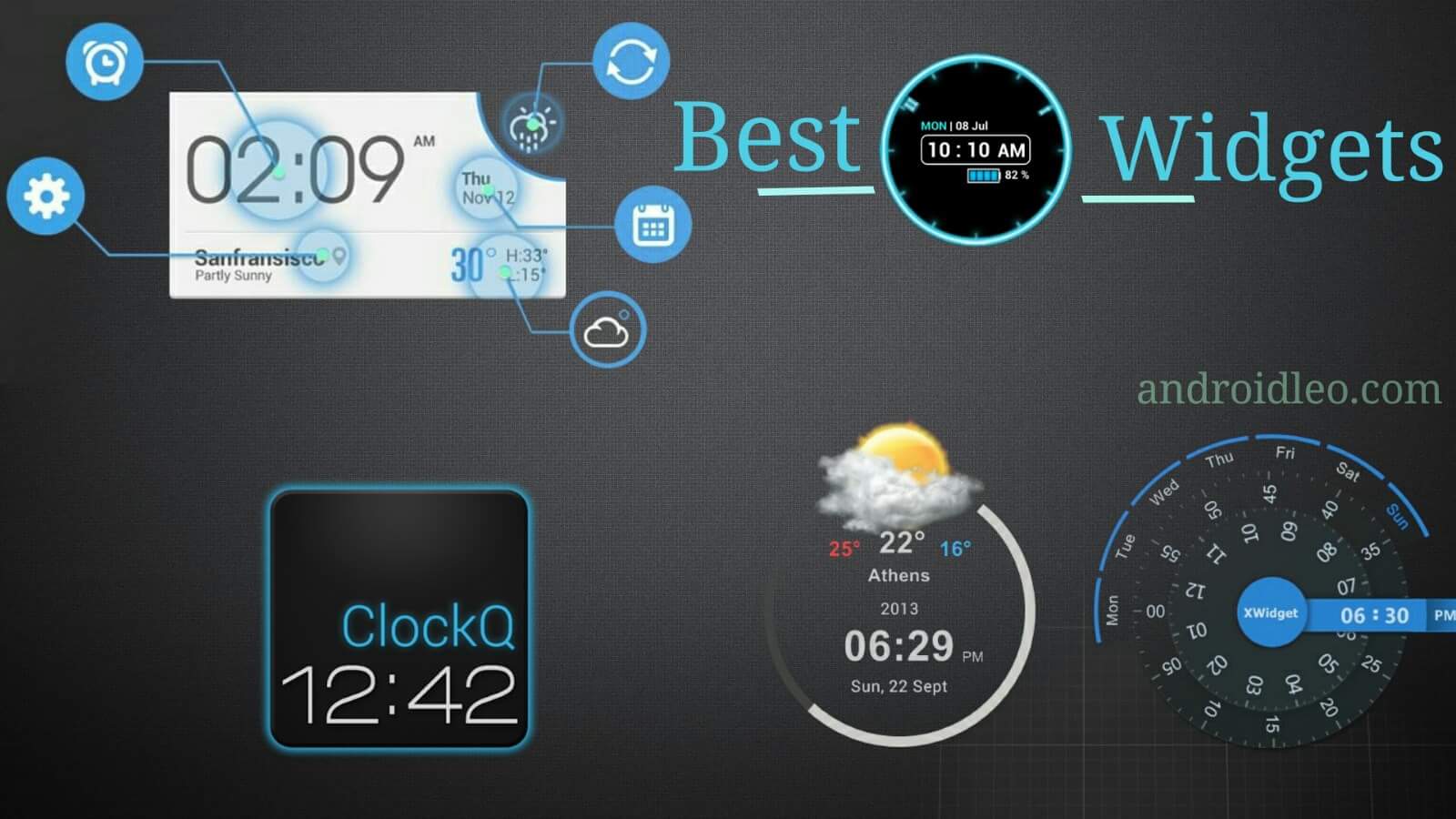 best clock widgets for android