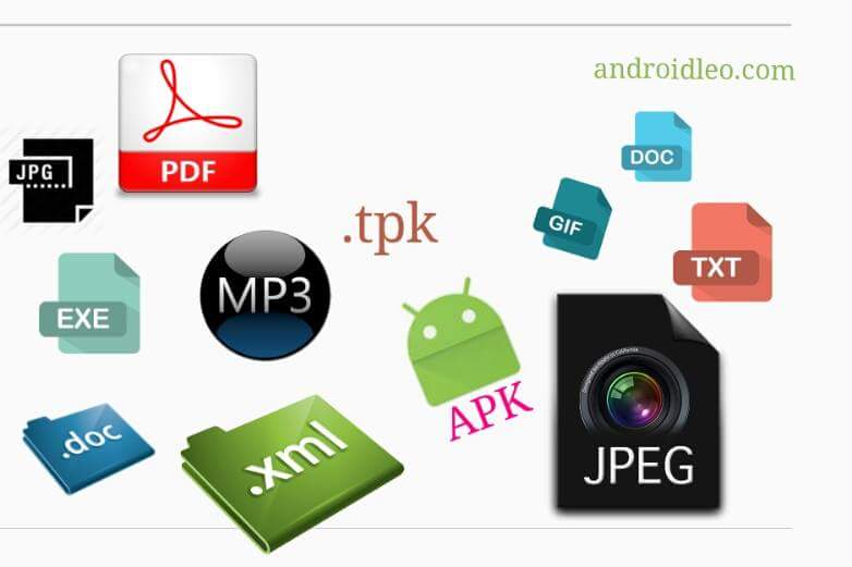 file extension of all mobile os and apps