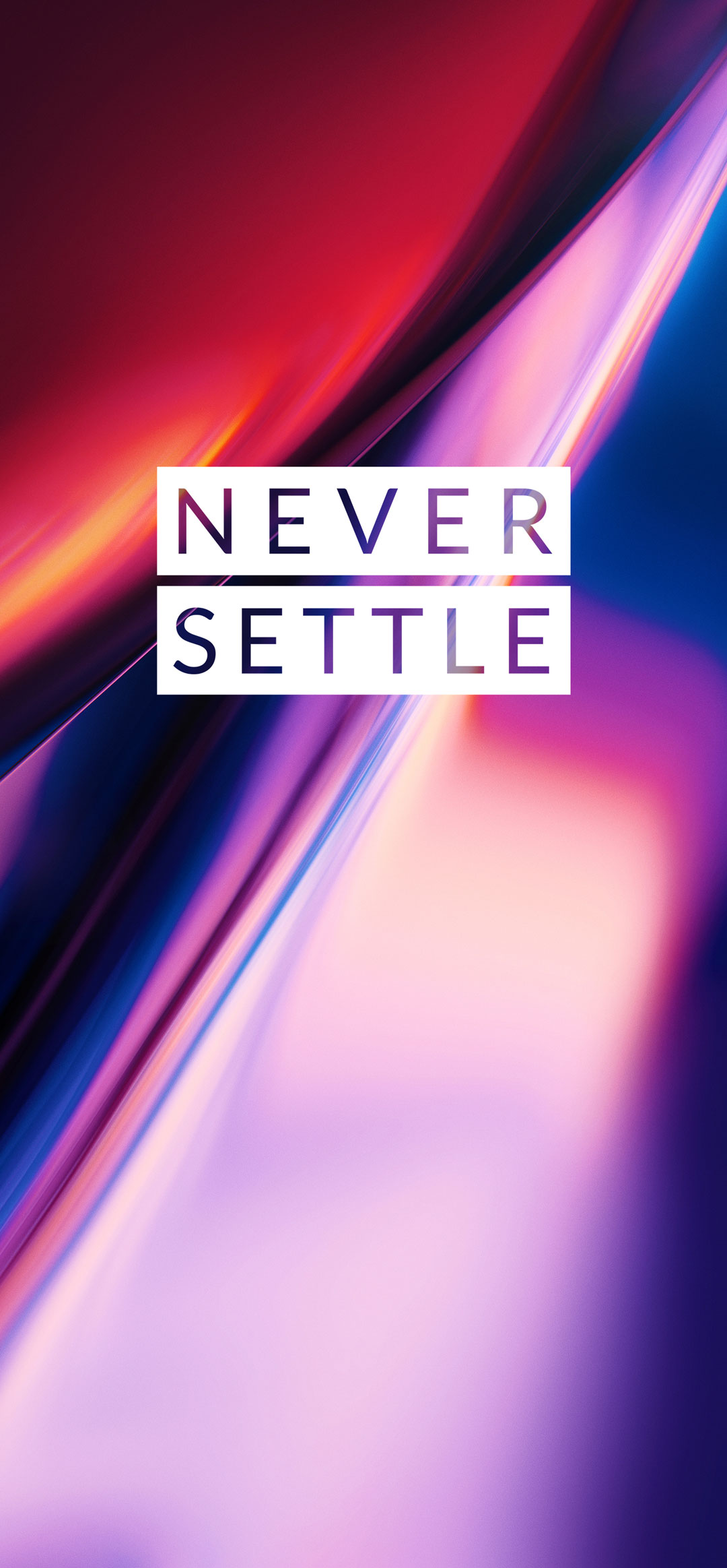 never settle wallpaper of oneplus 7