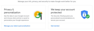 find google account recent activity 