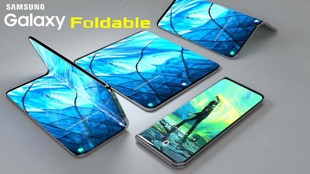 samsung galaxy foldable phones design