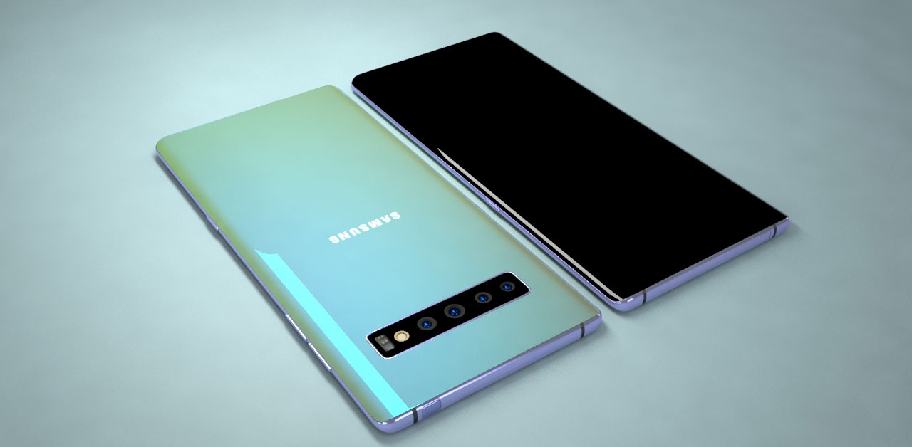 Samsung Galaxy Note 10 5G Concept Phone 2019