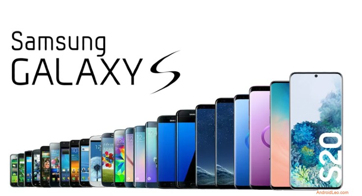 Samsung galaxy s series phones history list